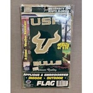 University of South Florida Bulls USF Oversized 44x28 Indoor Outdoor‎ Flag